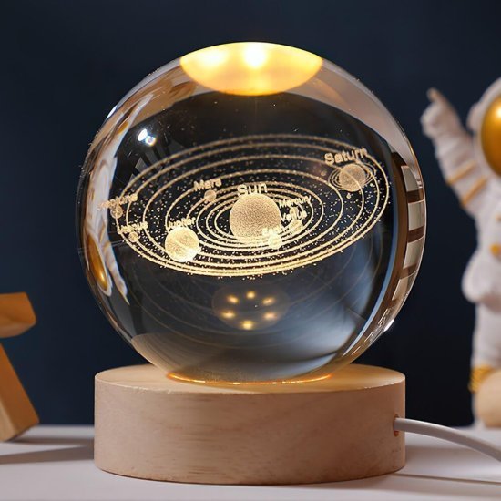 3D Crystal Ball Night Lamp reviews