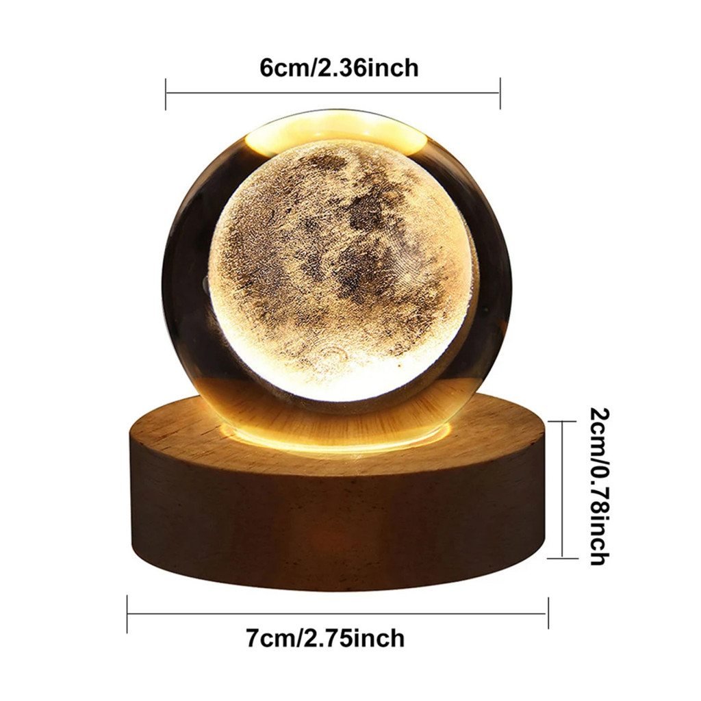 3D Crystal Ball Night Lamp reviews