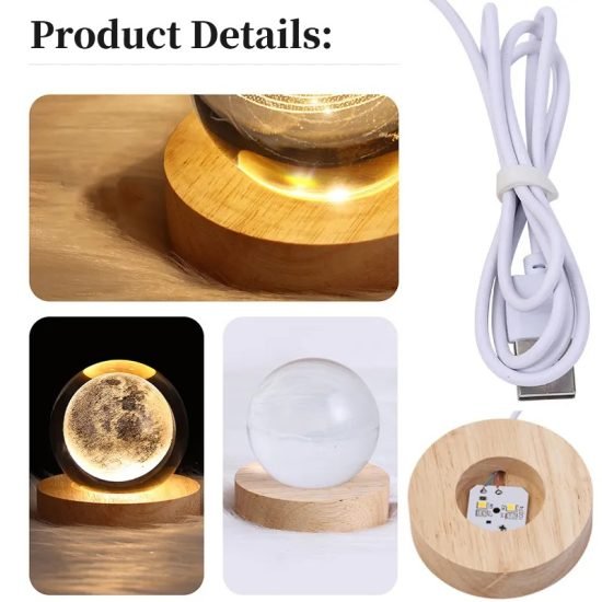 3D Crystal Ball Night Lamp reviews