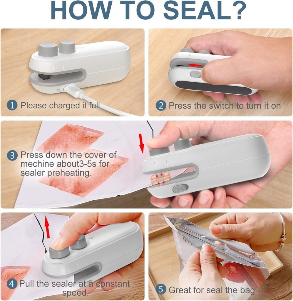 2 in One Usb Sealer Machine