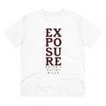 Generic Men's PC Cotton Exposure Printed T Shirt (Color: White, Thread Count: 180GSM)