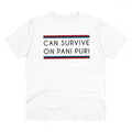 Generic Men's PC Cotton Quotes Printed T Shirt (Color: White, Thread Count: 180GSM)
