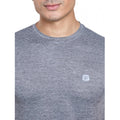 Generic Men's Casual Nylon Solid Half Sleeve Round Neck T-Shirt (Black)