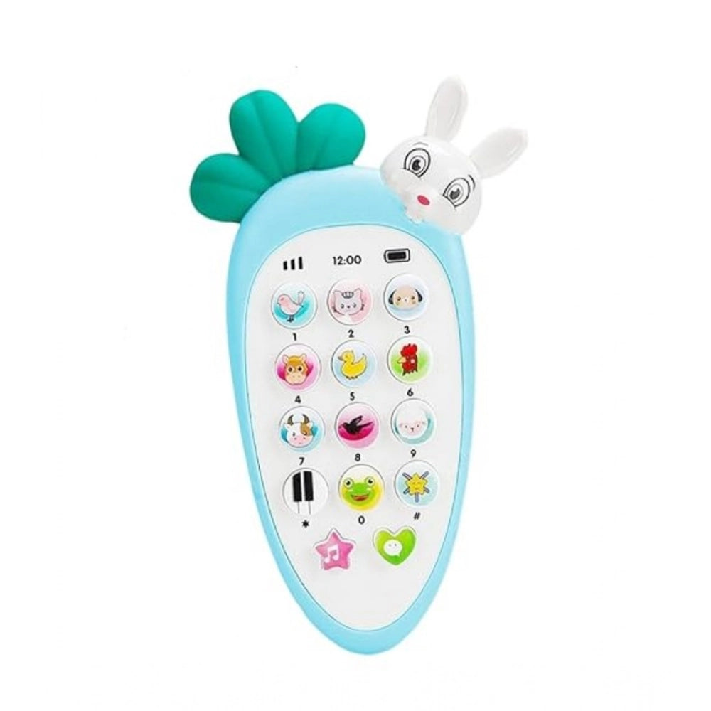 Generic Plastic Rabit Mobile Phone Toy For Kids With Music And Light Early Educational Smart Phone (Multicolor )