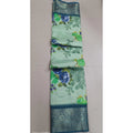 Generic Women's Digital Dolla Silk Printed Saree With Unstitched Blouse 5.5Mtr (Green)