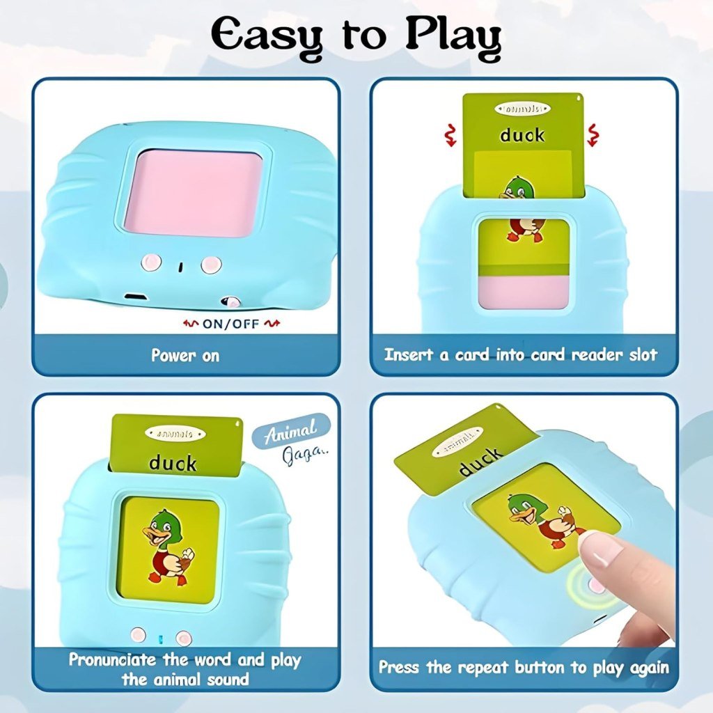 English Talking Flash Cards Education Game