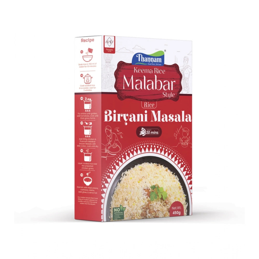 Generic Thannam Malabar Biryani Masala Powder With Rice (450GM)