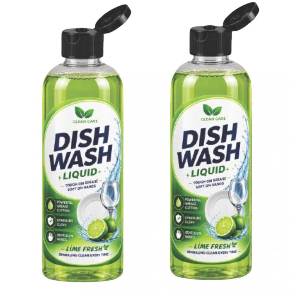Generic Pack of 2 Kitchen Cleaning Dishwash Liquid Bottles 100 ML