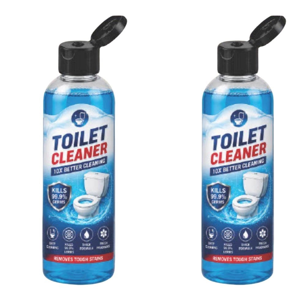 Generic Pack of 2 Ultra Clean Toilet Cleaner Gel Bottles 100 ML