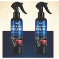 Generic Pack of 2 3-in-1 Car and Bike Polish Spray Bottles 100 ML