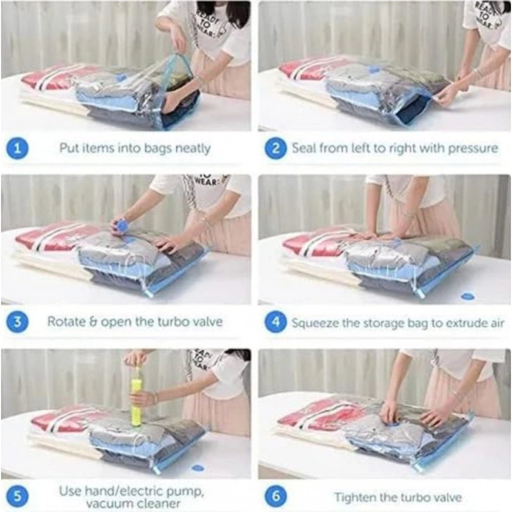 Generic Vacuum Storage Bag (Transparent)