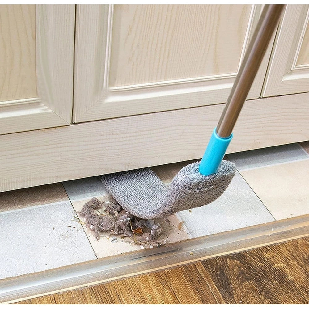 Generic Pack of 2 Microfiber Flexible Mop (Grey)
