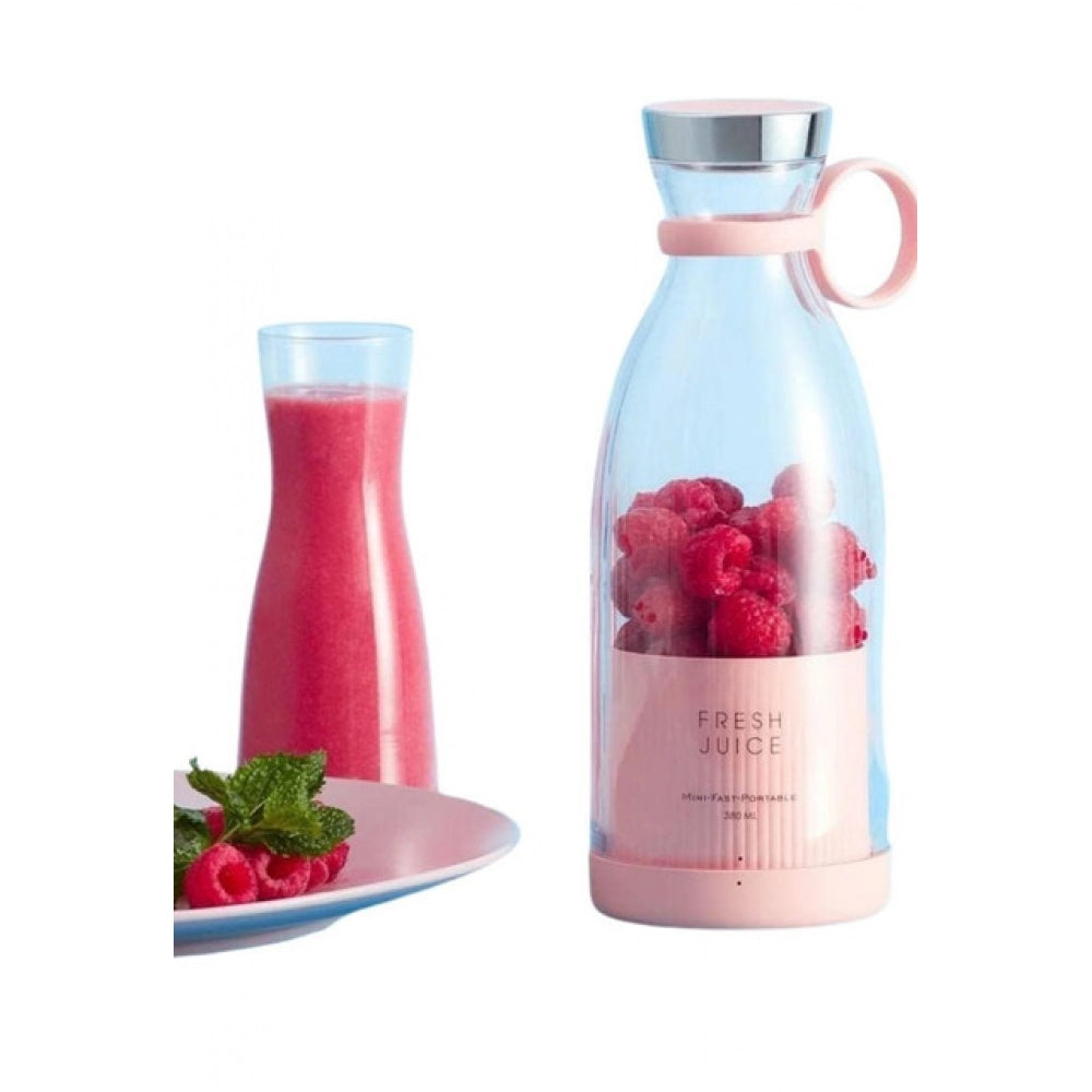 Generic 4 Blade Juicer Bottle (Multicolor)