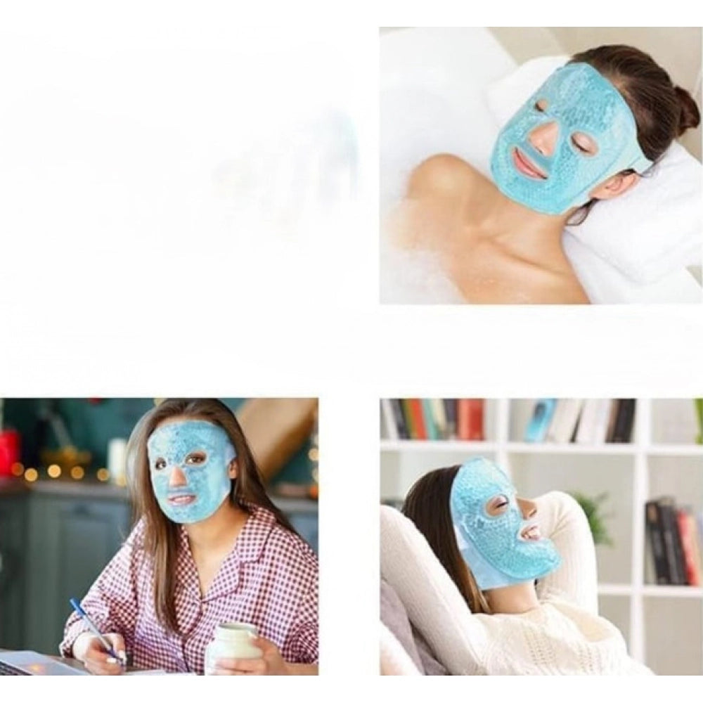 Generic Pack of 2 Gel Face Mask (Blue)