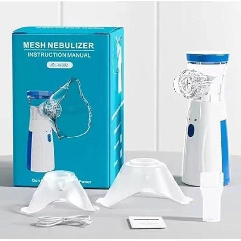Generic Pack of 2 Mini Portable Mesh Nebulizer (Multicolor)