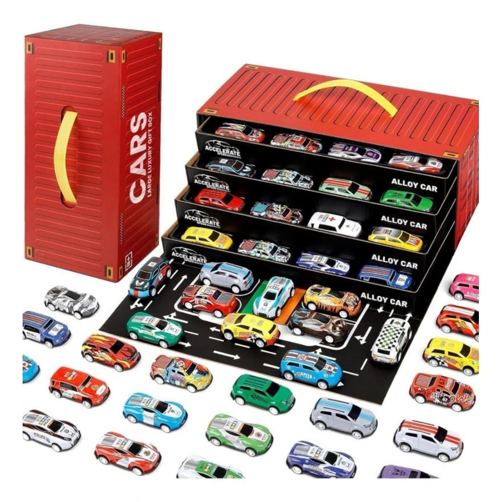 Generic 48 Piece Pull Back Car Set (Multicolor)