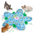 Generic Hide And Seek Cat Toy (Blue)