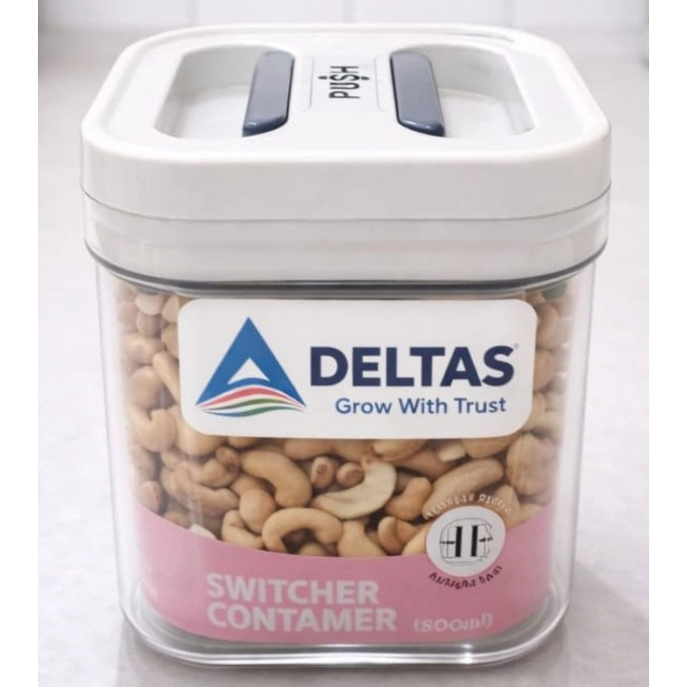 Generic Pack of 1 Switchers Airtight Storage Container Set 500 ML (White)
