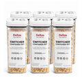 Generic Pack of 6 Switchers Airtight Storage Container Set 2000 ML (White)