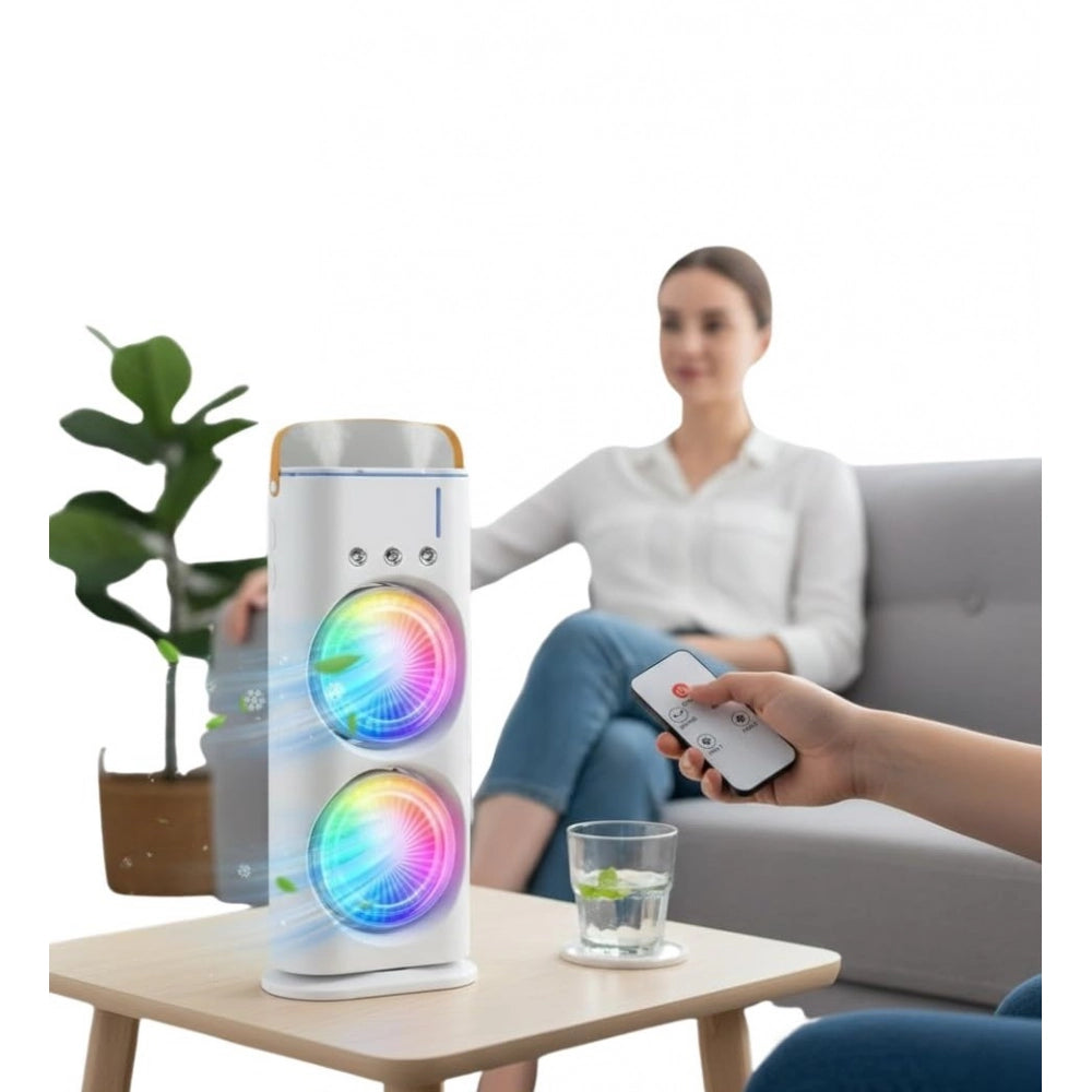 Generic Double End Air Cooler Mist Fan (Multicolor)