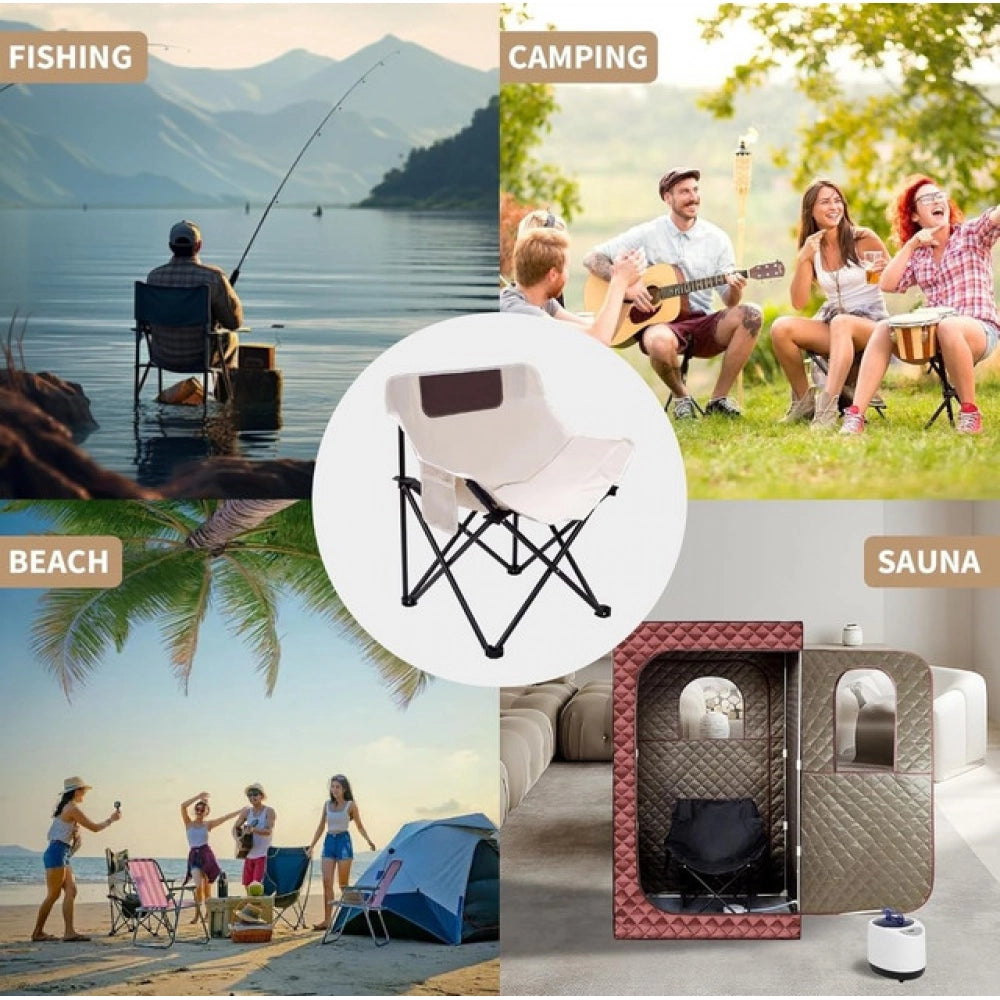 Generic Foldable Camping Chair (Black)