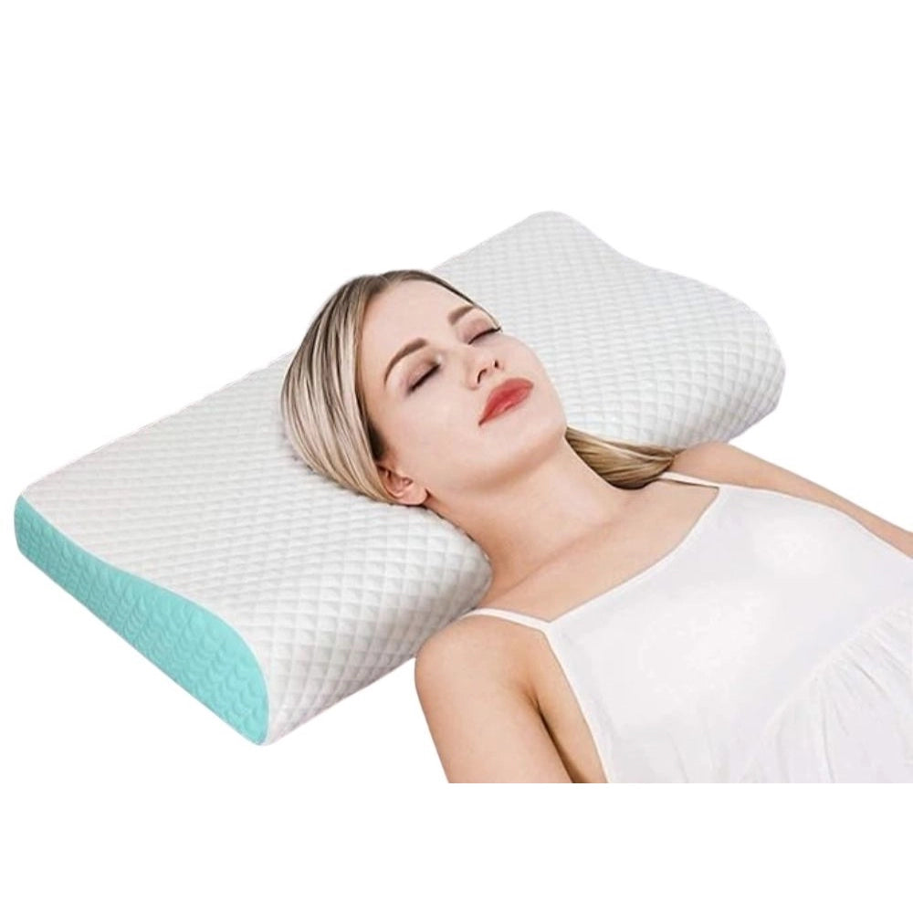 Generic Orthopedic Neck Pillow (Sky Blue)