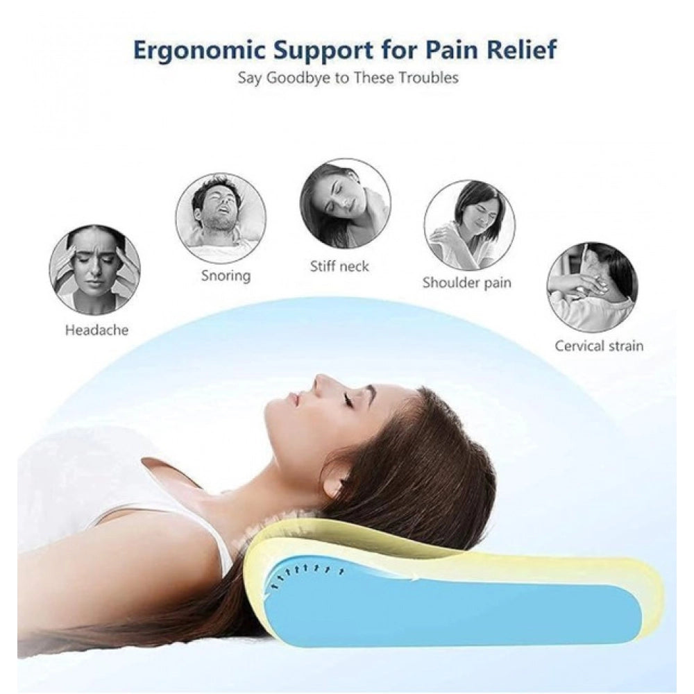 Generic Orthopedic Neck Pillow (Sky Blue)