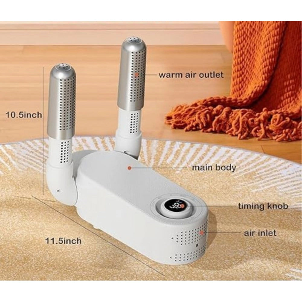 Generic Electric Shoe Dryer (White)
