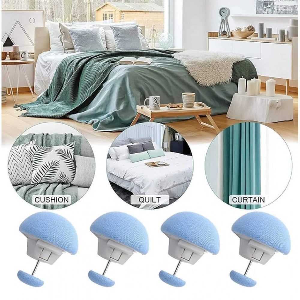 Generic Pack of 5 Duvet Clips (Blue)