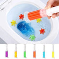 Generic Pack of 2 Toilet Freshner And Cleaner Flower Gel (Multicolor)