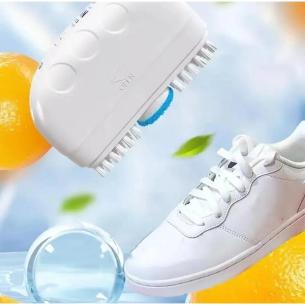 Generic Pack of 2 2 in 1 Shoe Cleaning Brush (White)