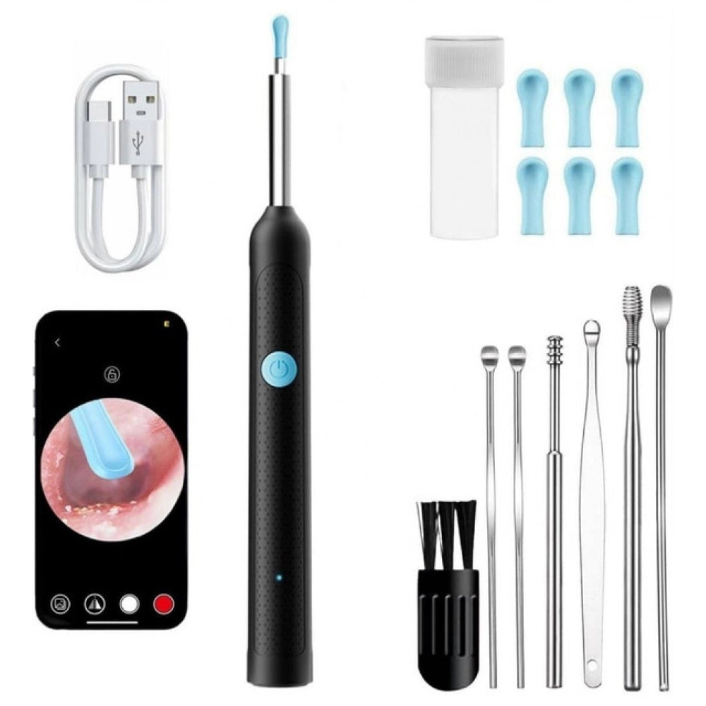 Generic Earwax Cleaner With Camera (Multicolor )