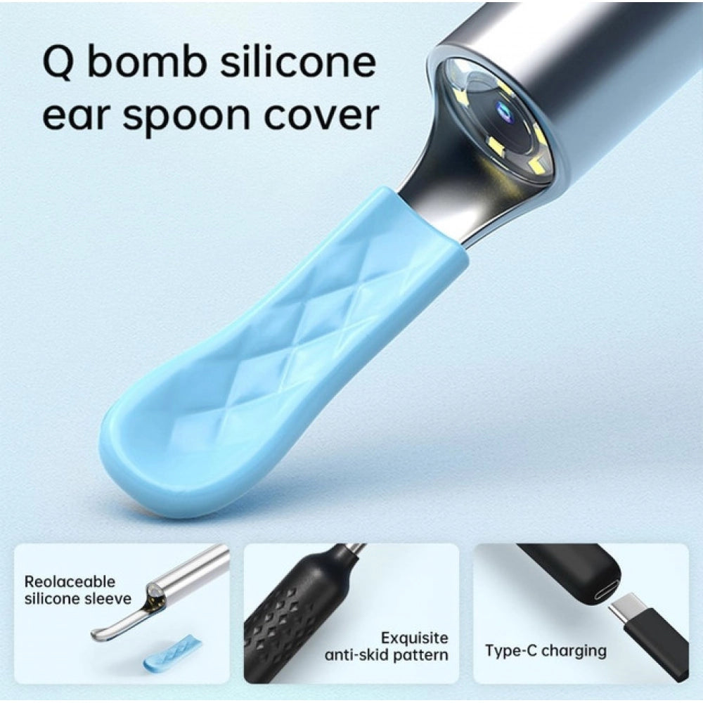 Generic Earwax Cleaner With Camera (Multicolor )