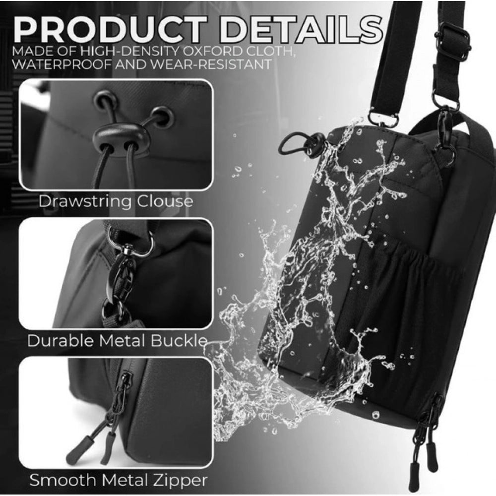 Generic Magnetic Gym Bag (Black)
