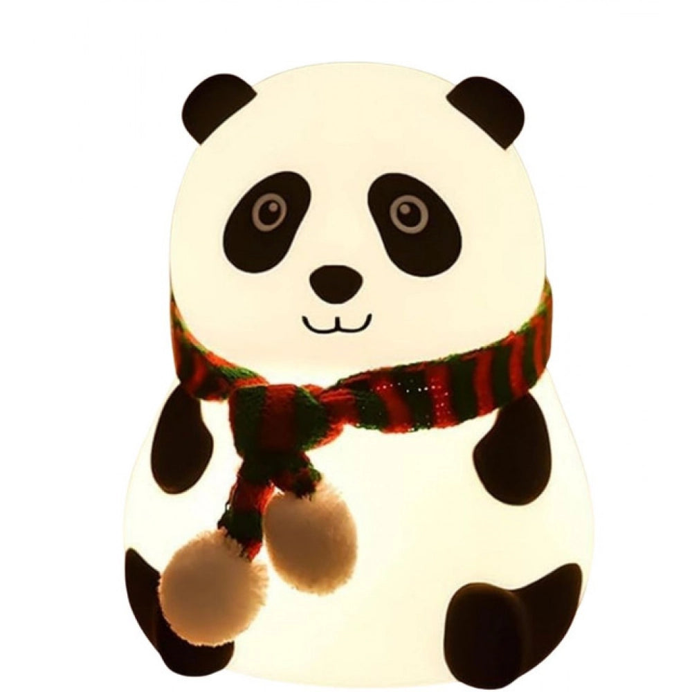 Generic Silicon Panda Lamp (White)