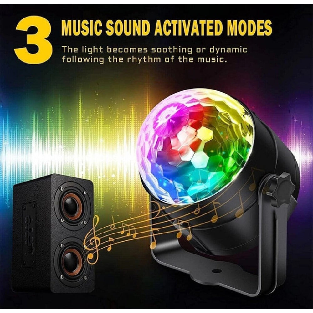 Generic RGB Disco Light (Black)