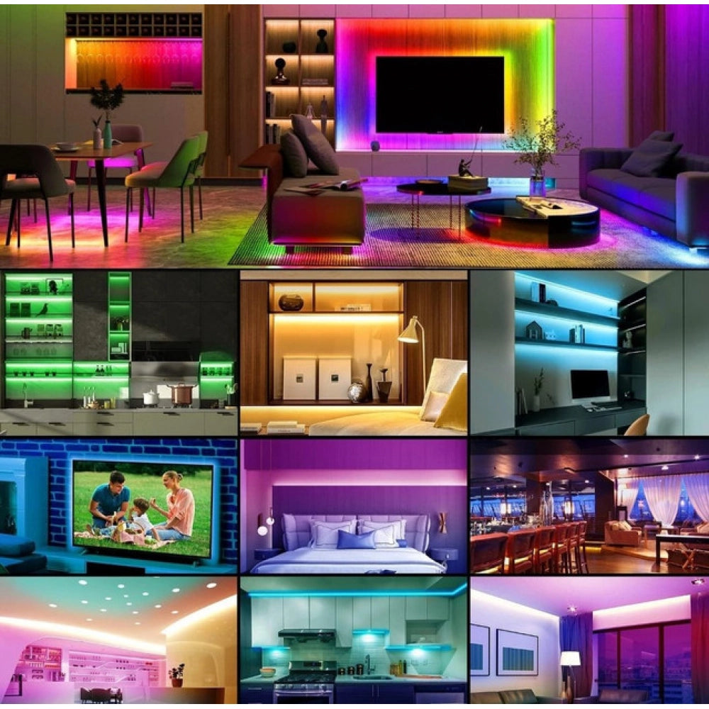Generic 5M RGB LED Strip Light for TV Backlight (Multicolor)