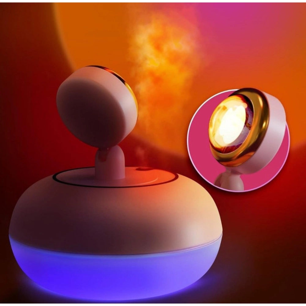 Generic Sunset Light Humidifier (Multicolor)