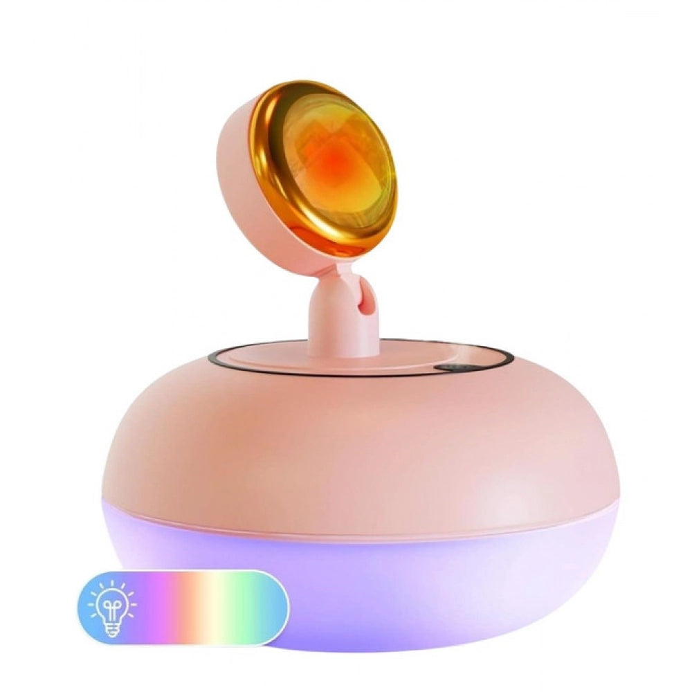 Generic Sunset Light Humidifier (Multicolor)