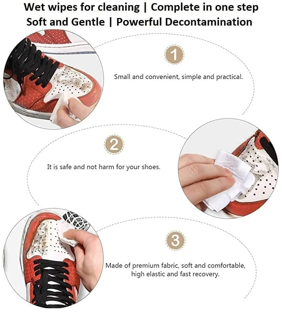 Shoes Wipes Shoe Cleaner 80 wipes
