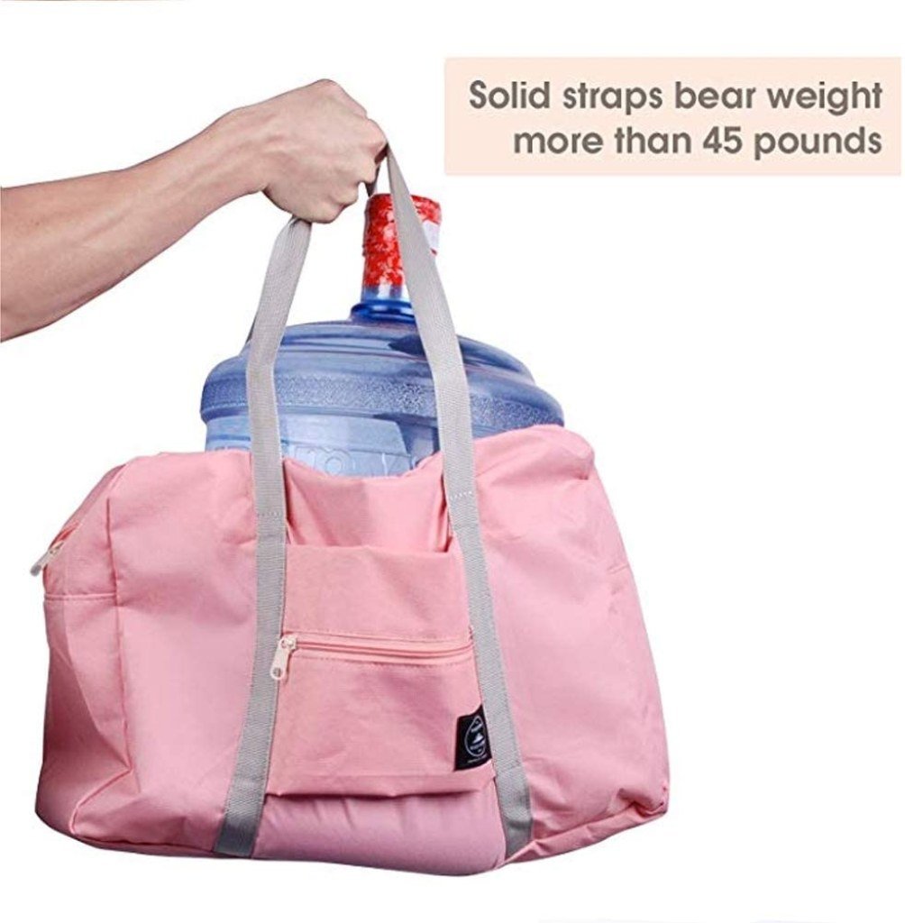 Travel Bag Foldable Nylon Duffle Tote Bag 32 Liter