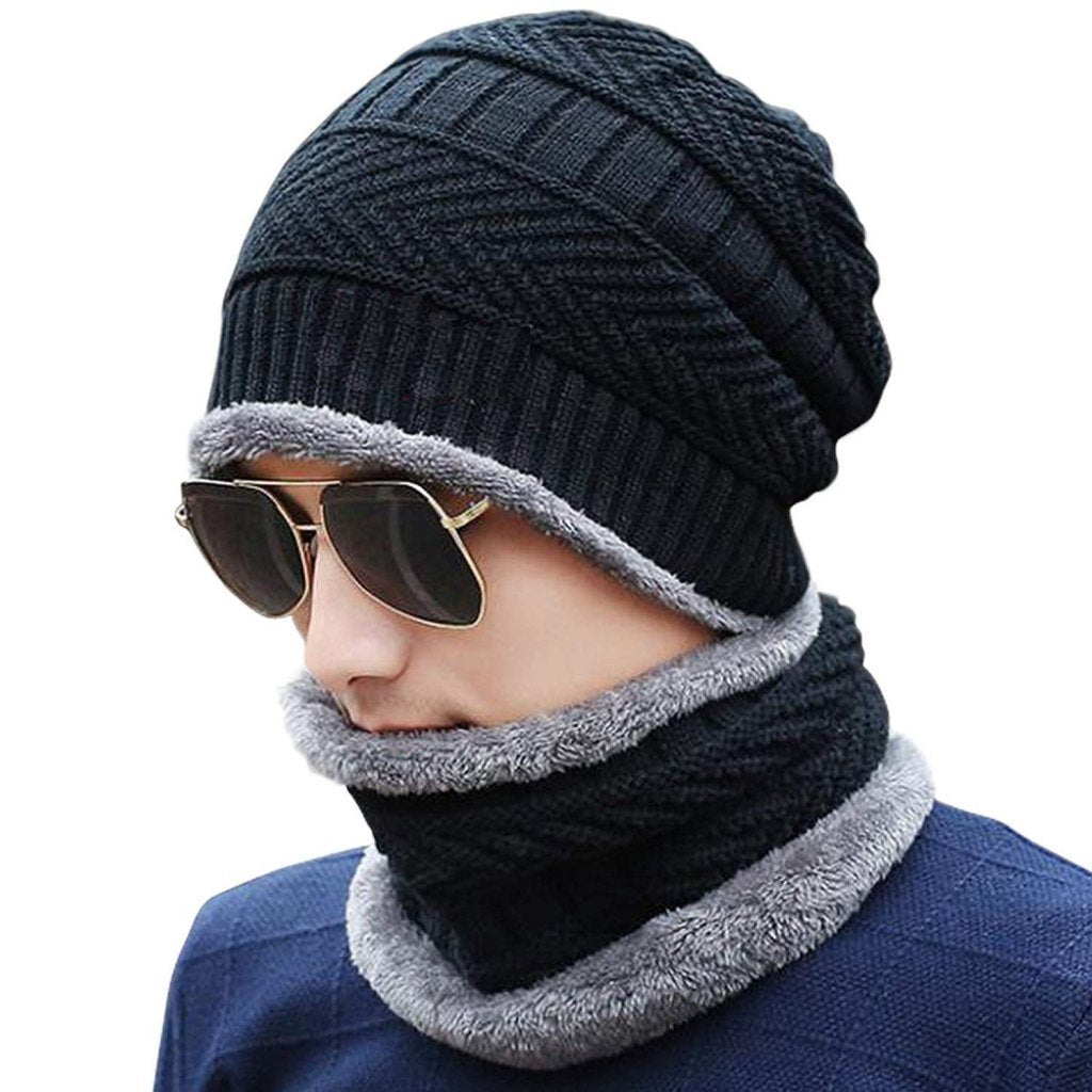 Winter Neck Scarf Cap