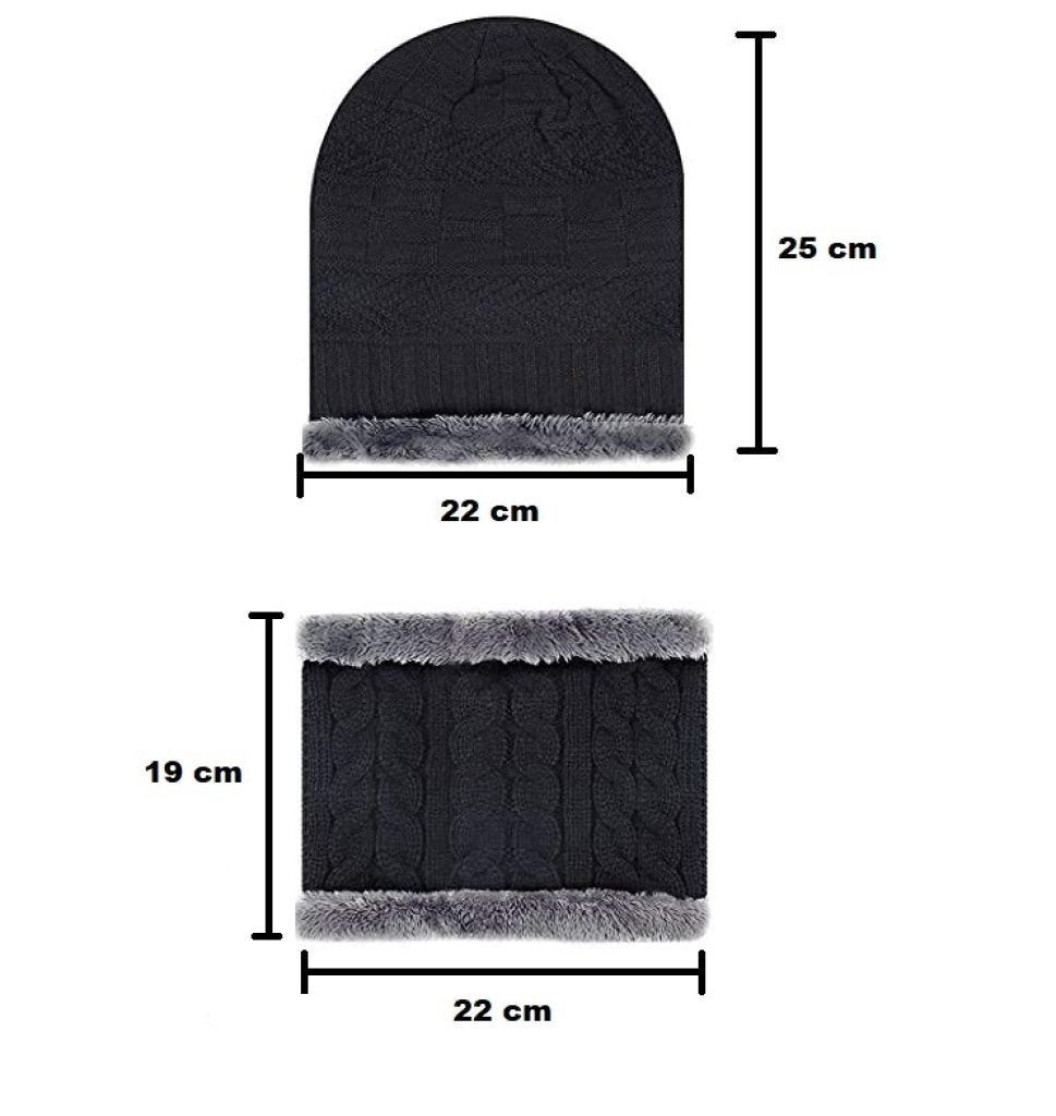 Winter Neck Scarf Cap