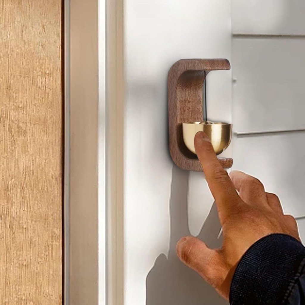 Wooden Door Bell