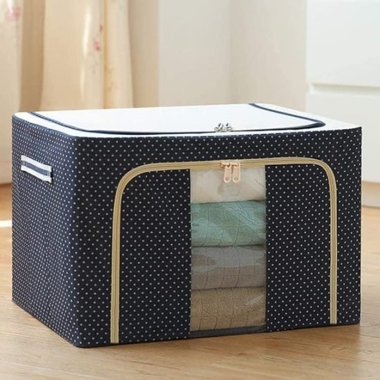 66 Liter Storage Bag Foldable Steel Frame