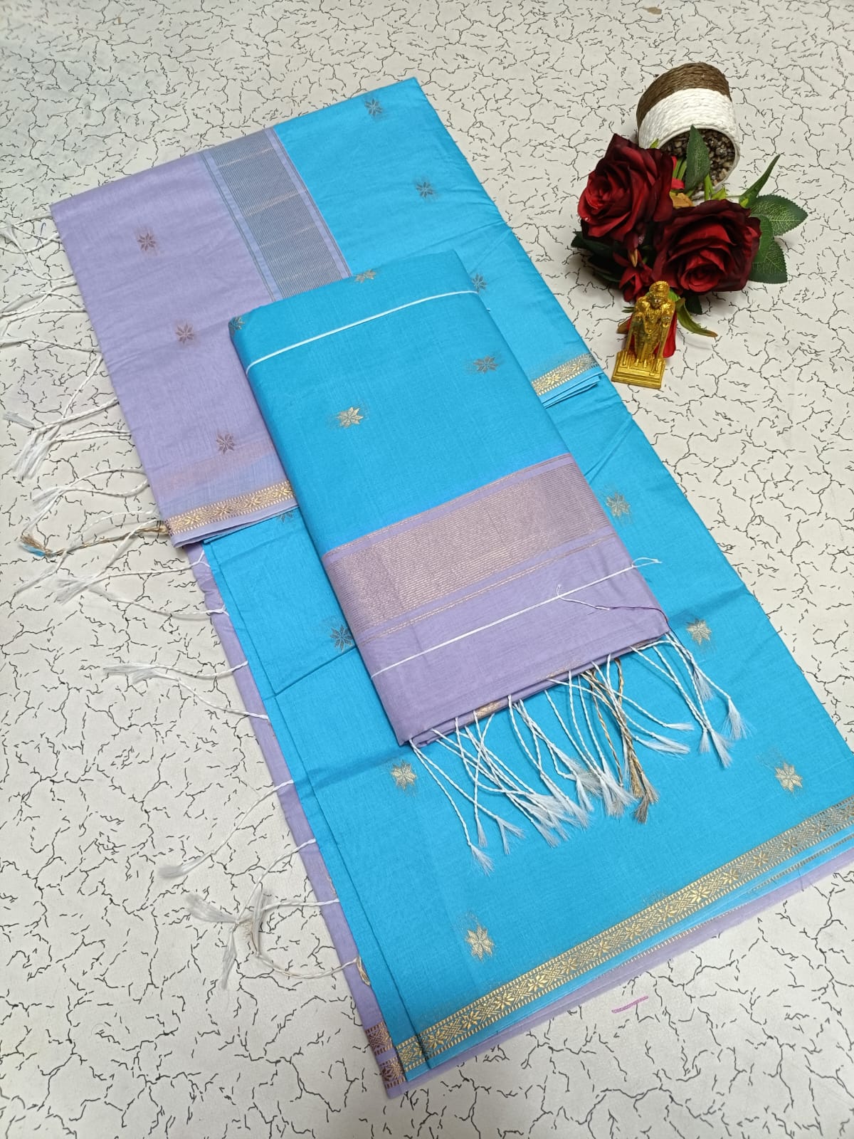 Maheswari Cotton Saree