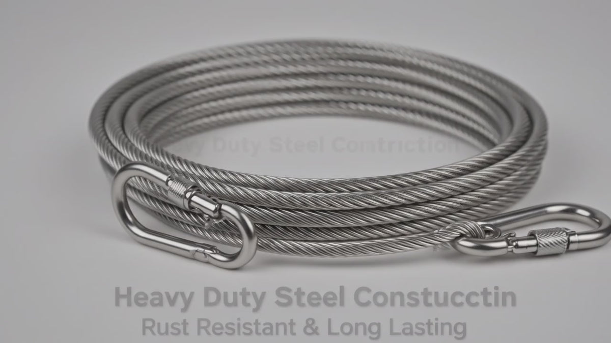 Heavy Duty Clothe Drying Wire Rope 5 Meter