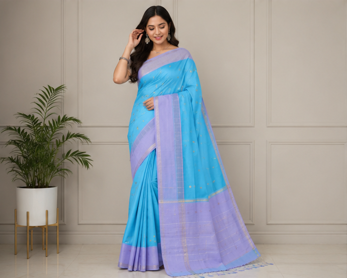 Maheswari Cotton Saree