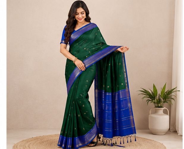 Maheswari Cotton Saree