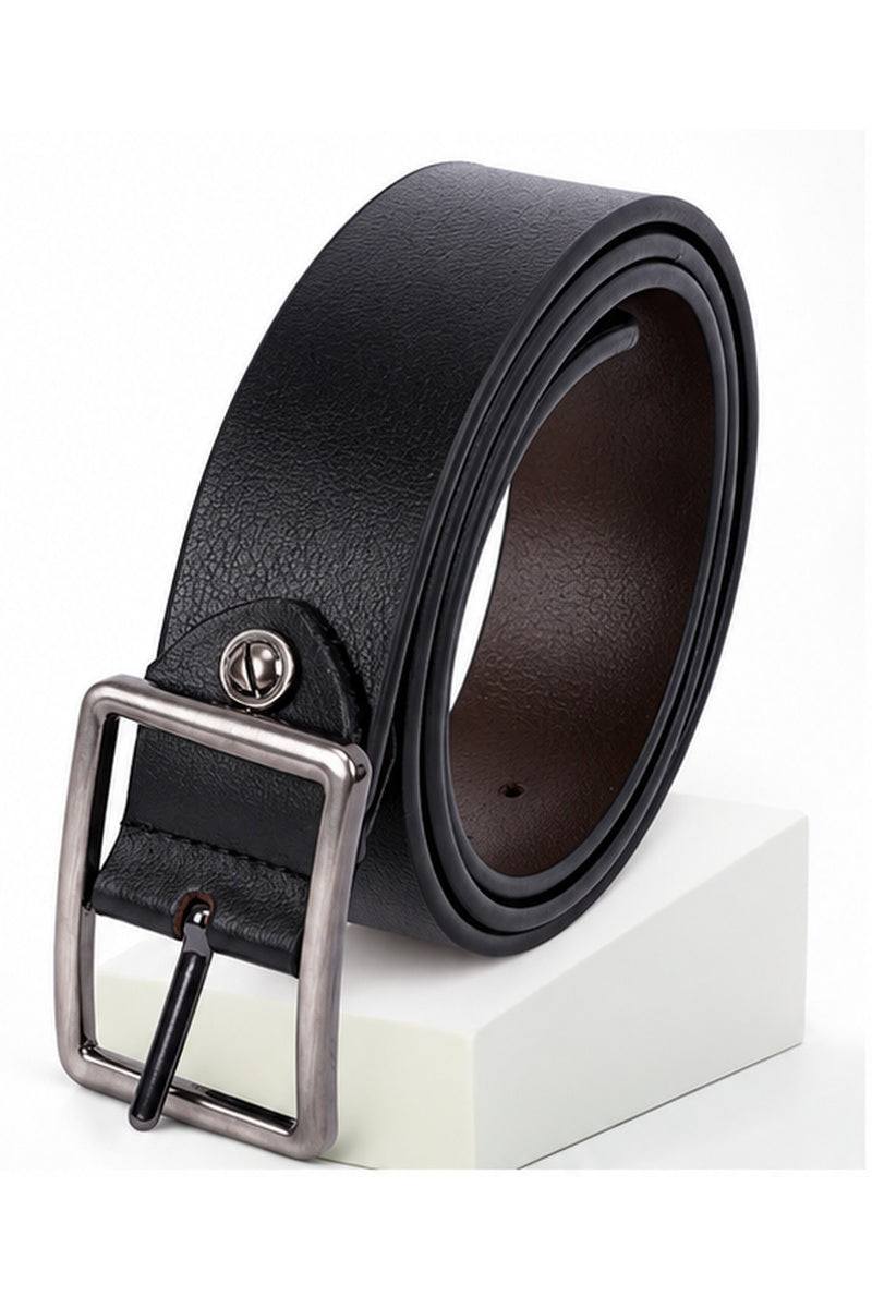 Men's PU Textured Casual Belt